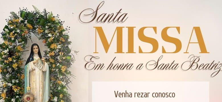 Santa Missa celebrada no Mosteiro Monte Sião