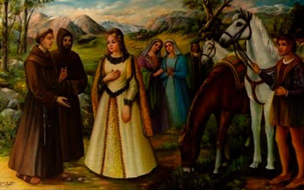 A viagem de Santa Beatriz a Toledo